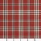 Brick Tartan - Red & Burgundy Plaid Upholstery Fabric 54 Inches"